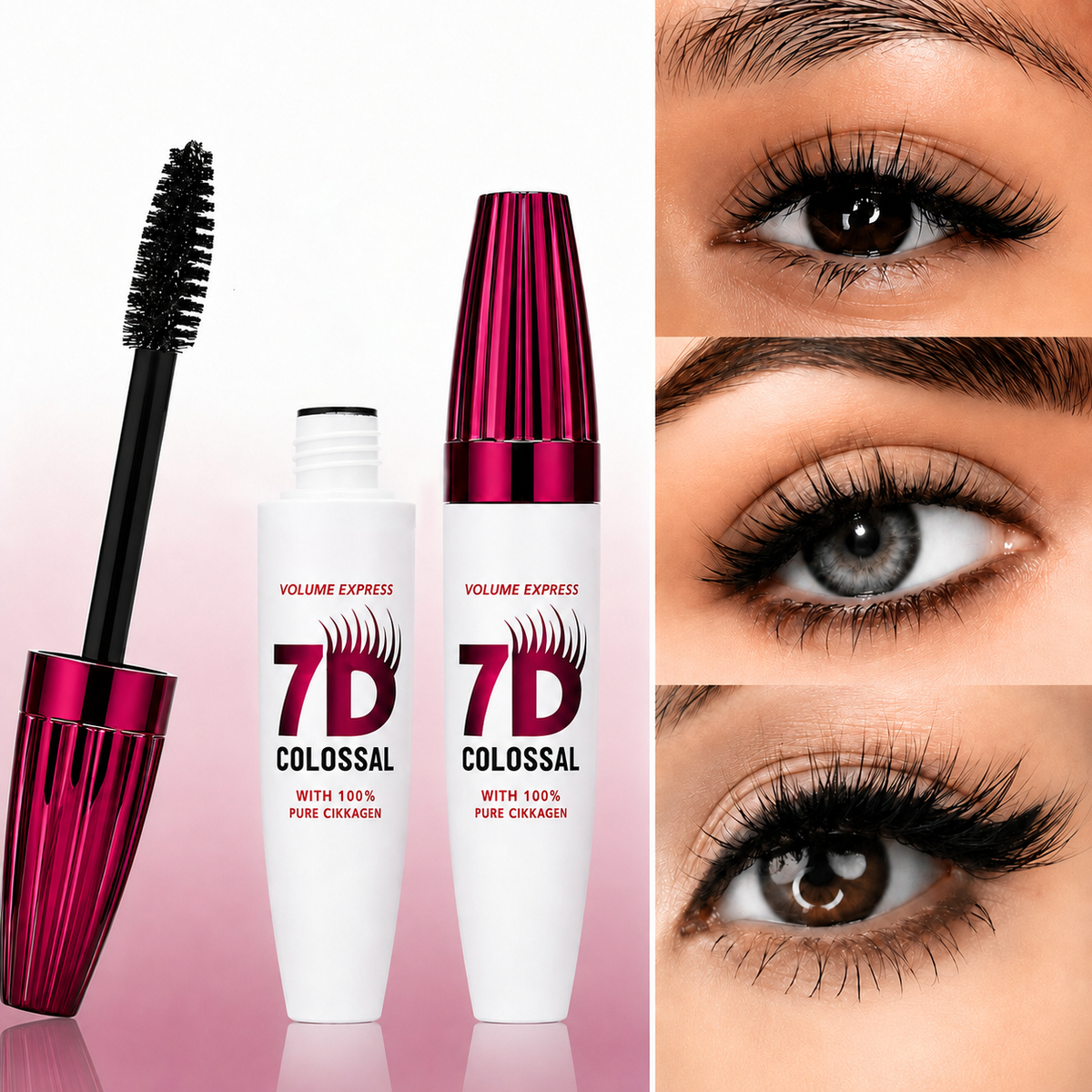 🔥Last Day 30% OFF🔥7D Waterproof Long Lasting Volume Mascara