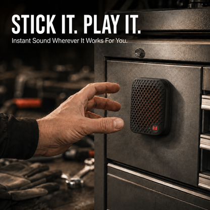 🔊 2026 New Magnetic Clip-On Bluetooth Speaker | IPX7 Waterproof, TWS Stereo & Ultra-Light Wearable Design