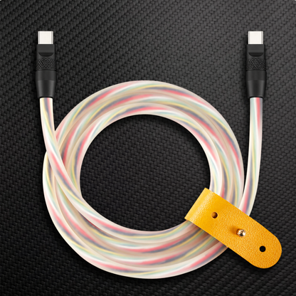 100W Fast Charge Cable With RGB Glow