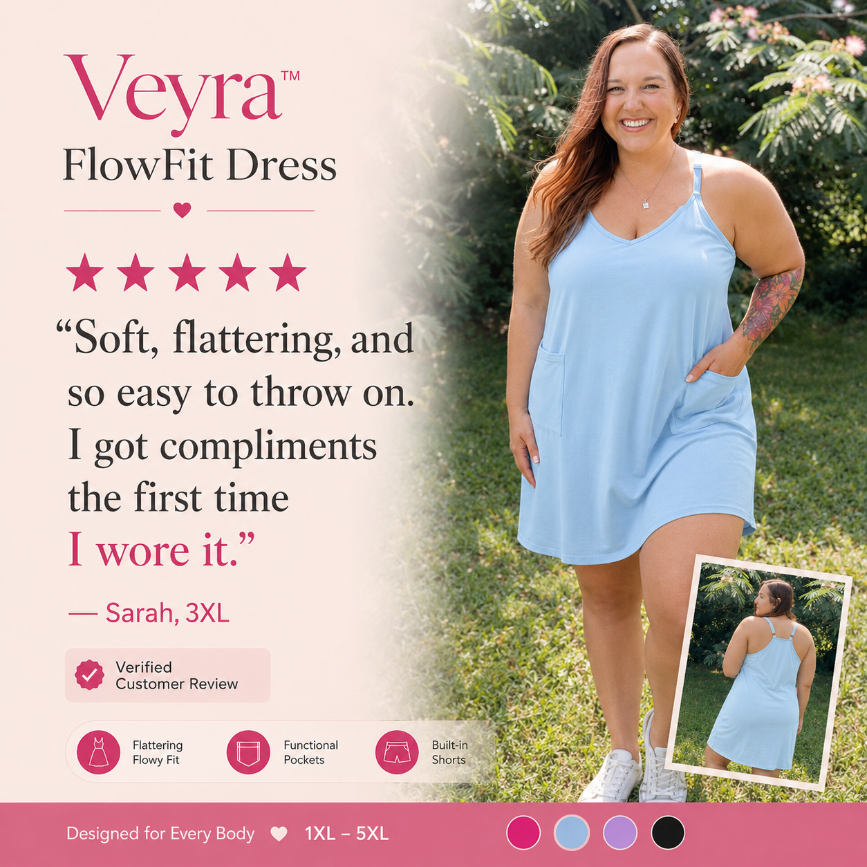 Achandise™ FlowFit Dress