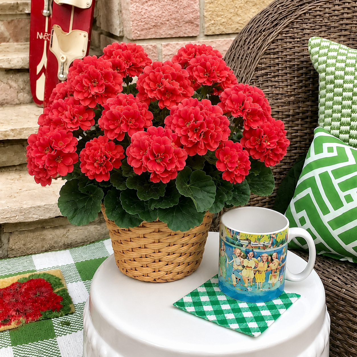 🎁 Mother’s Day 60% OFF - Artificial Geranium Flowers For Outdoors