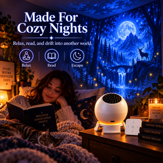 USB powered compact Christmas projector features