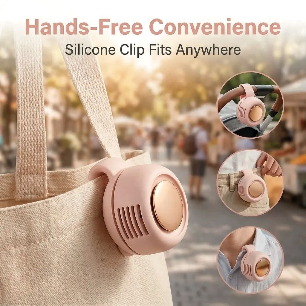 Portable Silent Mini Bladeless Electric Fan
