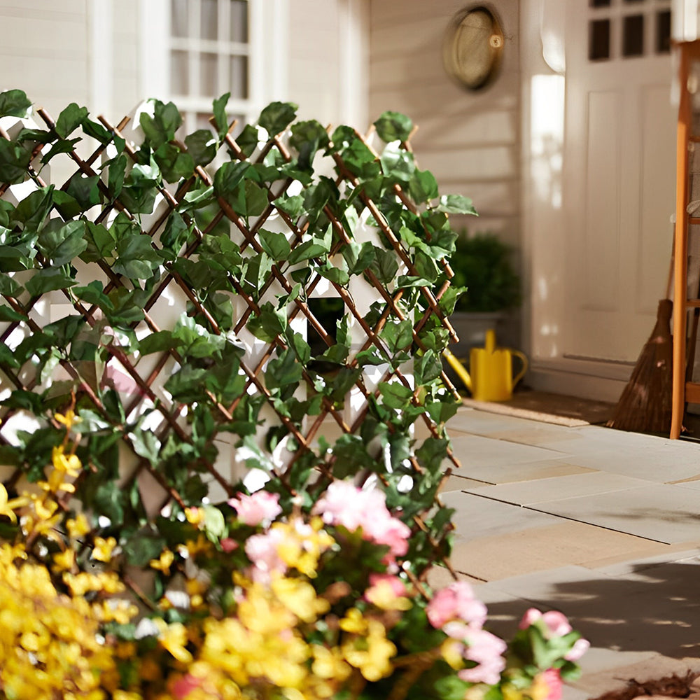 Expandable Faux Privacy Fence
