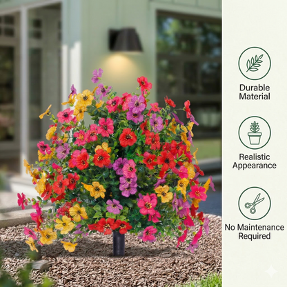 🎁 Mother’s Day Coming Soon: 40% Off 💐 Artificial Topiary Ball Trees with Flowers and Ground Spikes 💐