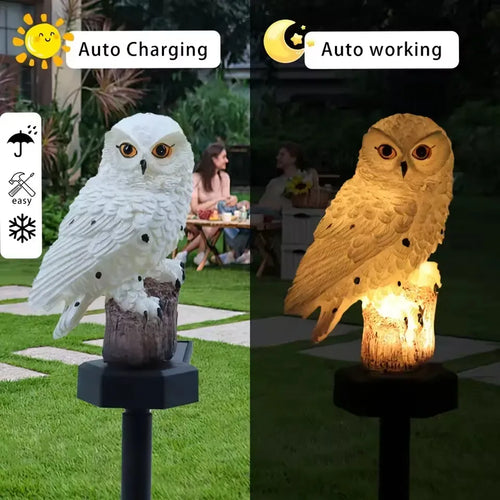 🎁 Last Day 50% OFF 🔥 Waterproof Solar Owl Light