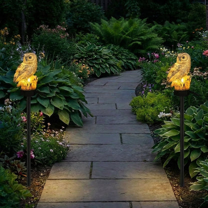 🎁 Last Day 50% OFF 🔥 Waterproof Solar Owl Light