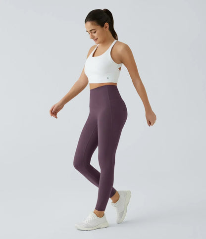🔥Alisanda®  High Waisted Waist Shaping Pocket Shaping Training Leggings