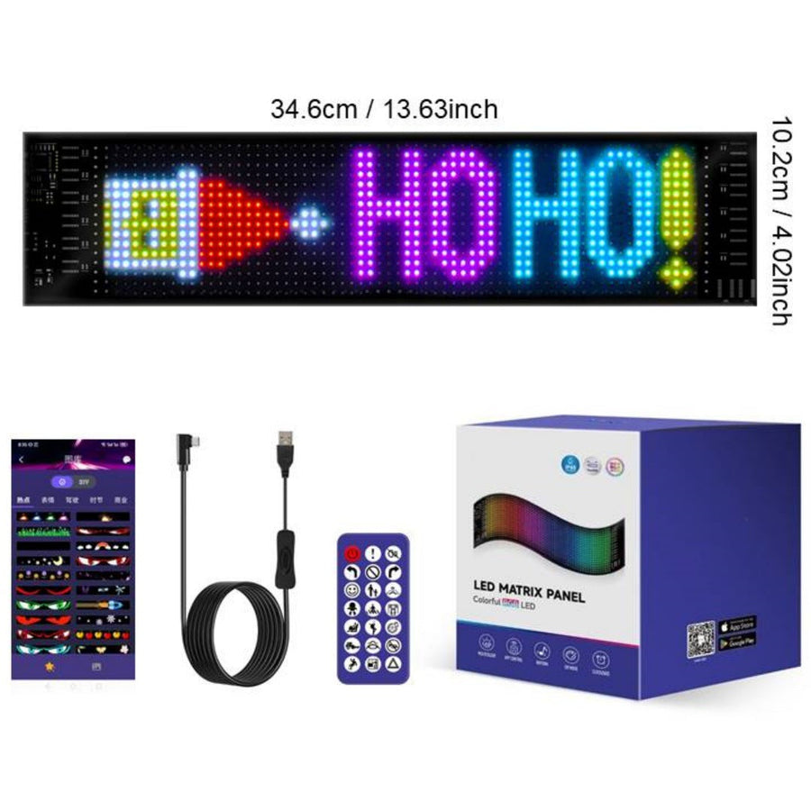 20 by 64 large LED matrix panel