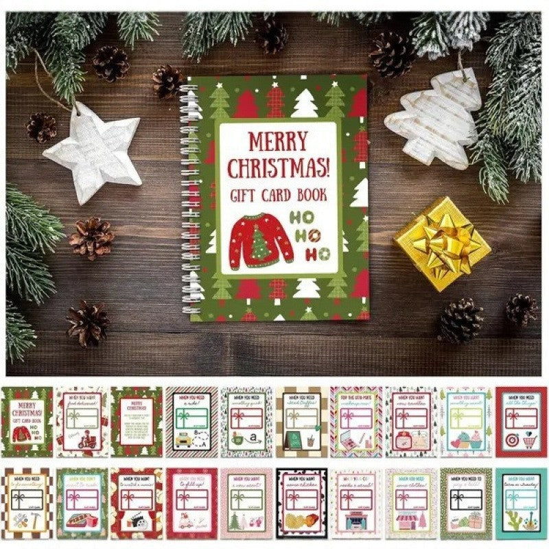 🔥 Christmas Gift Card Book