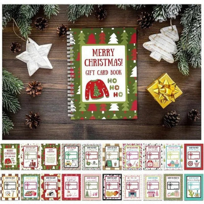 🔥 Christmas Gift Card Book