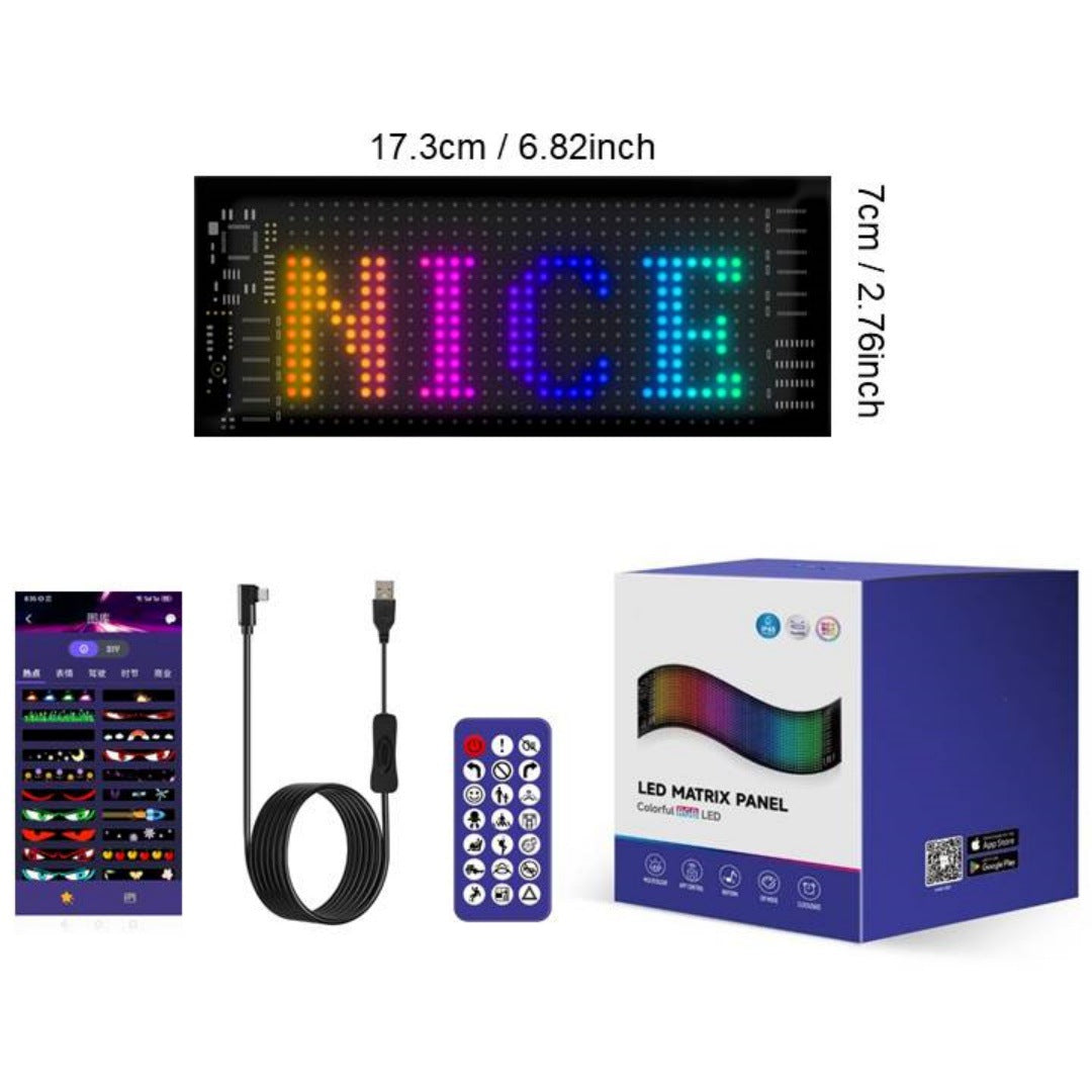 16 by 32 compact LED matrix panel