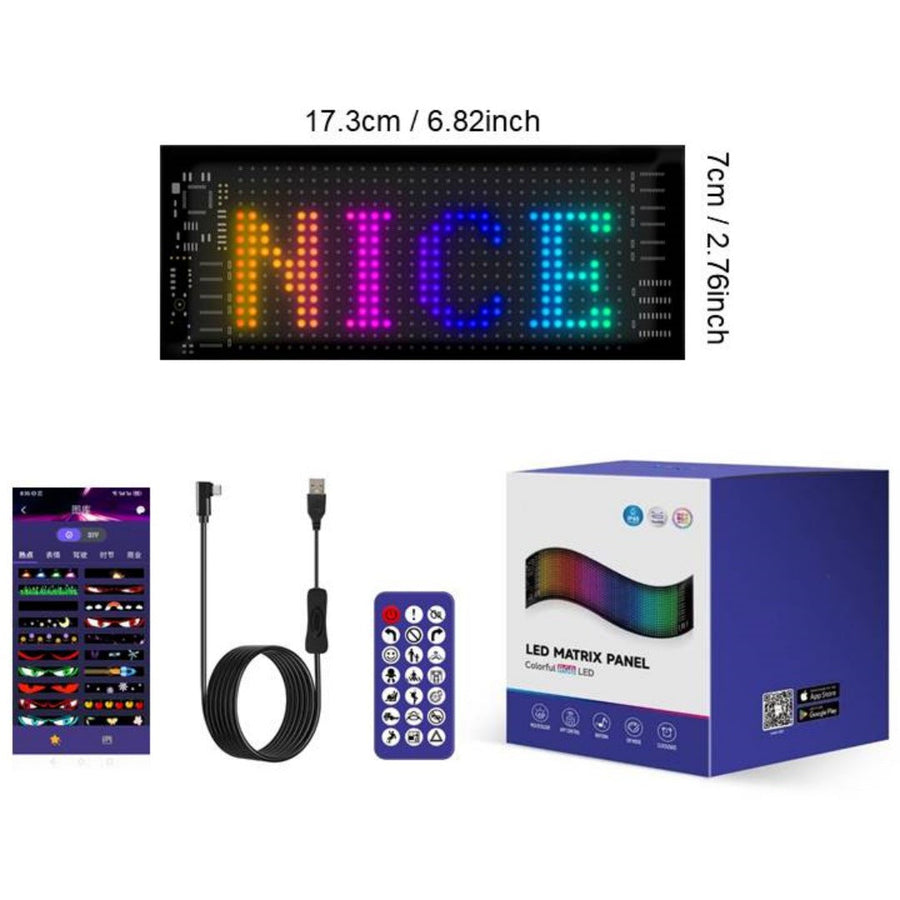 16 by 32 compact LED matrix panel