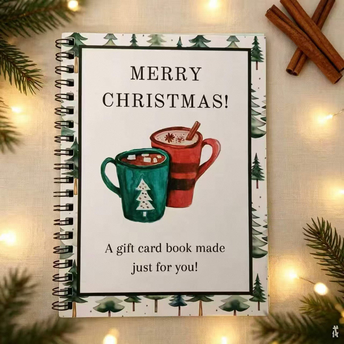 🔥 Christmas Gift Card Book