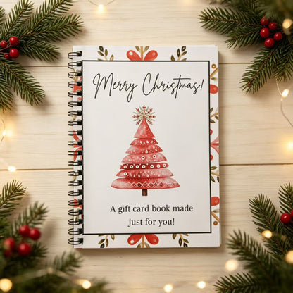 🔥 Christmas Gift Card Book