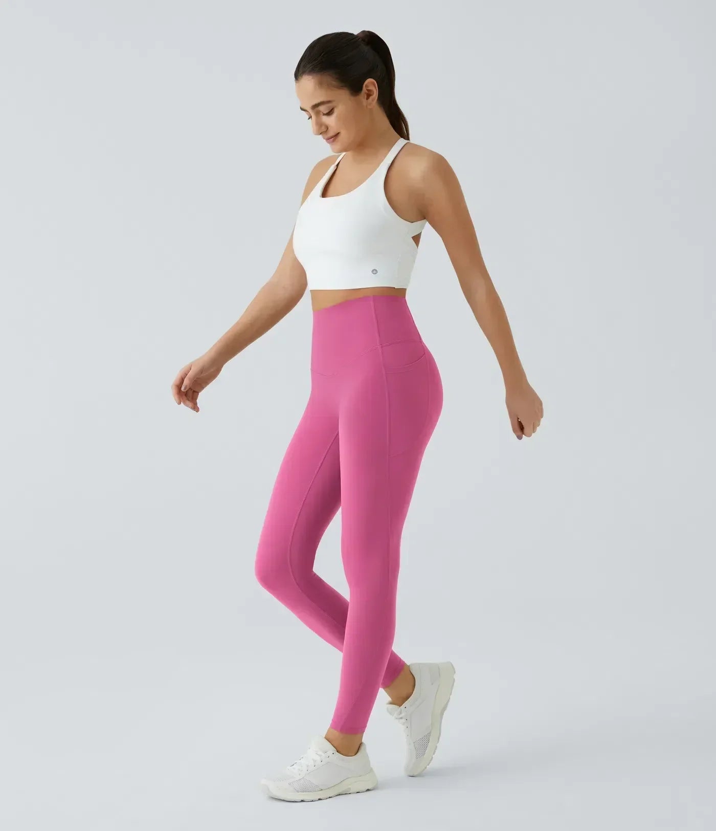 🔥Alisanda®  High Waisted Waist Shaping Pocket Shaping Training Leggings
