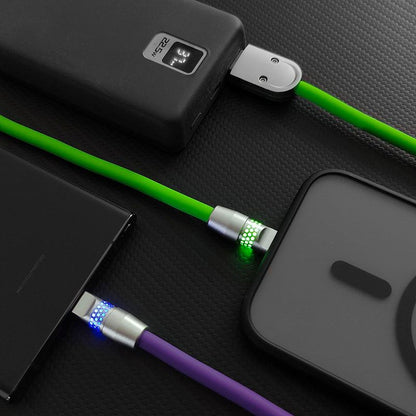 100W Fast Charge Cable With RGB Glow