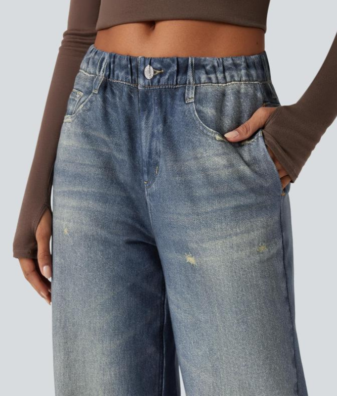 💥 This Week Only: 50% Off 🔥 Wide Leg Jeans