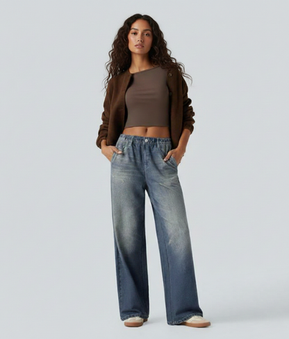💥 This Week Only: 50% Off 🔥 Wide Leg Jeans