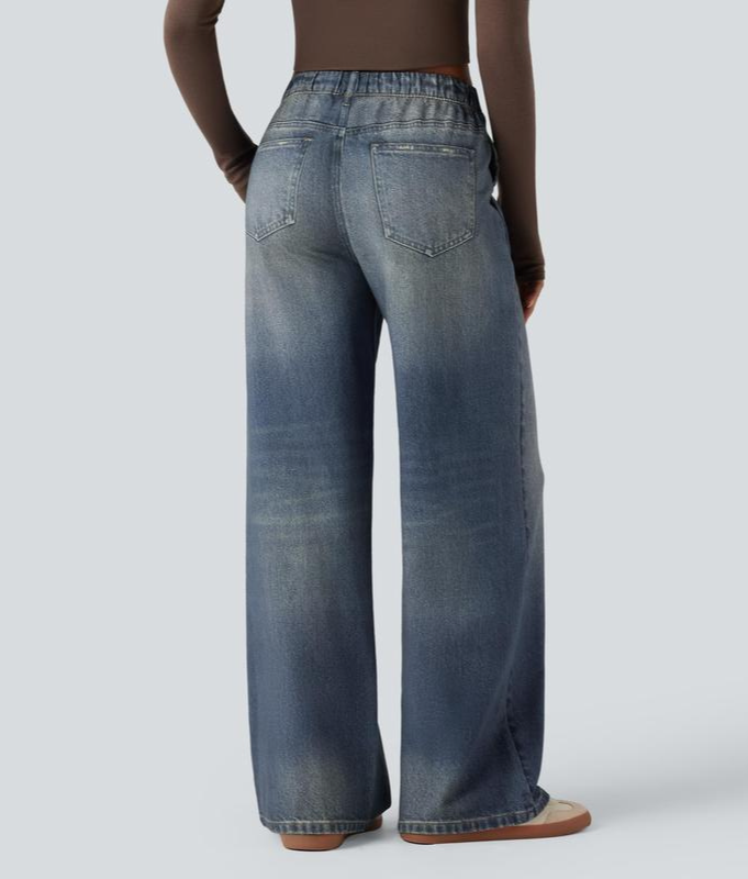 💥 This Week Only: 50% Off 🔥 Wide Leg Jeans