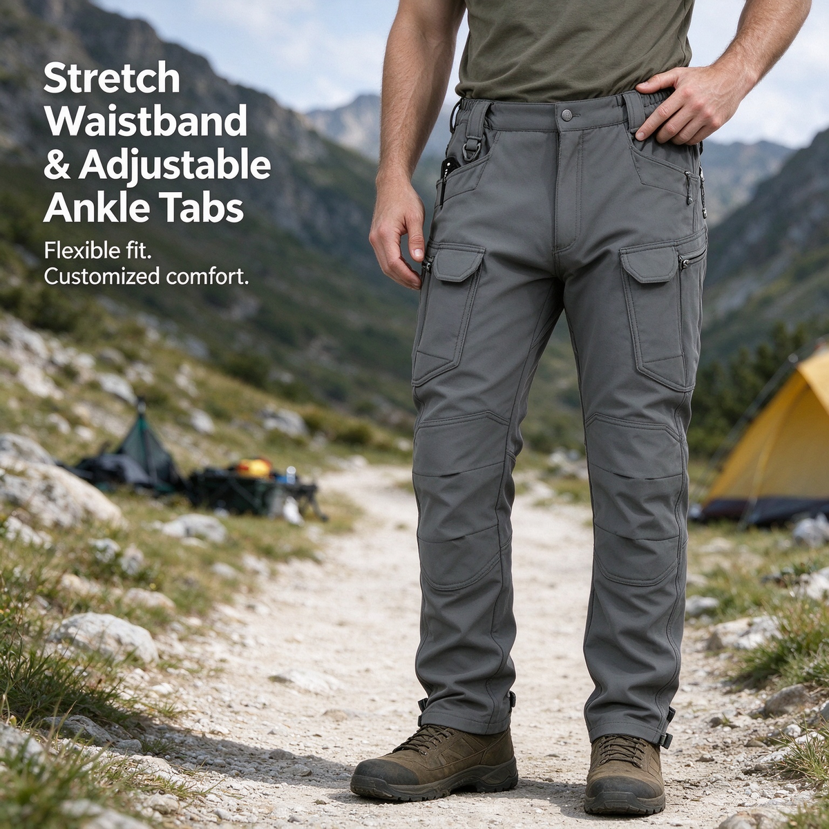 Men's Windproof & Warm Outdoor Military Tactical Pants 👖