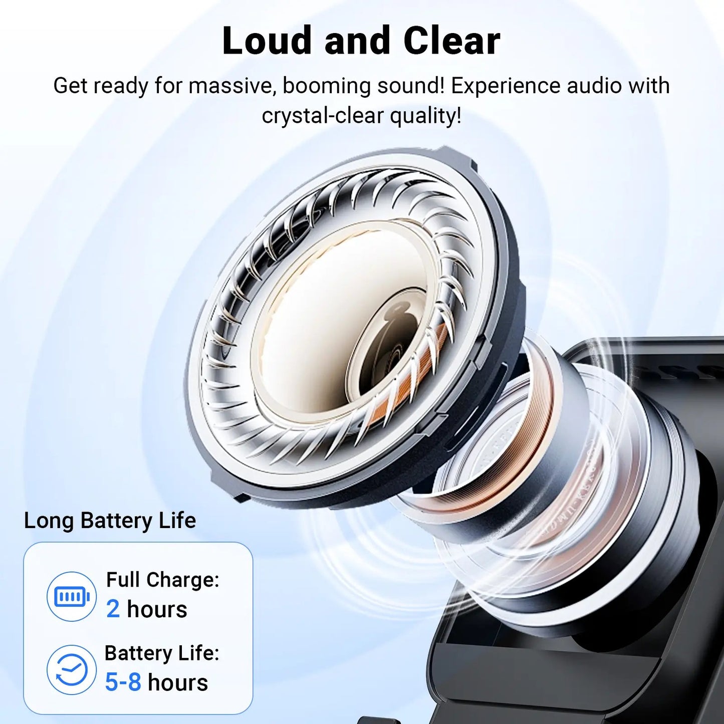 Wireless Induction Audio Speaker Stand