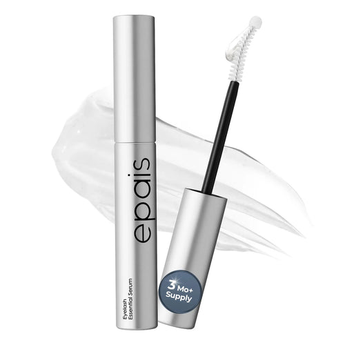 Essential Eyelash Growth Serum, Jumbo Size 0.5fl.oz - Safe & Gentle Lashes Care, Fuller, Thicker in 2 Weeks, Non-Prostaglandin, Hormone-free