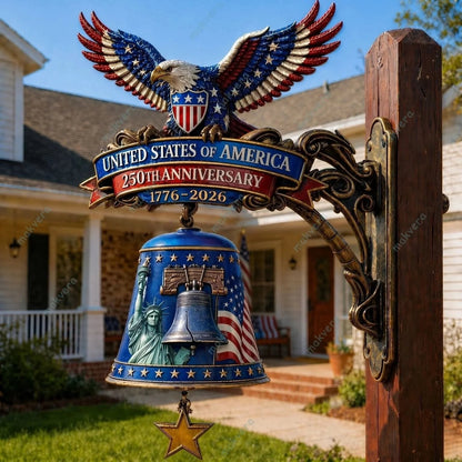 USA 250th Anniversary Patriotic Wall Bell | ✨ 50% OFF & Free Shipping