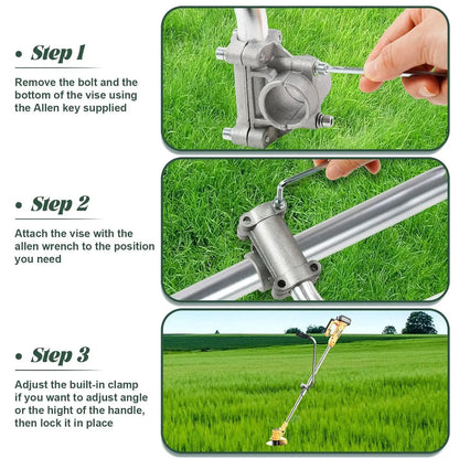 Aluminum Trimmer Handle with Bracket Clip