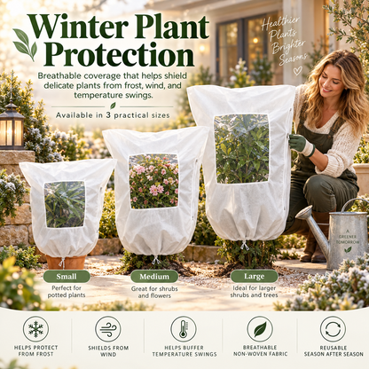 Plant Frost Cover Nonwoven Reusable Warm Shrubs Blanket