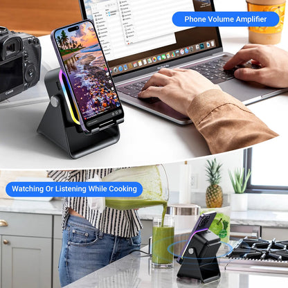 Wireless Induction Audio Speaker Stand