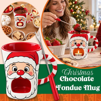 Christmas Chocolate Fondue Mug