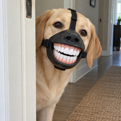 Big Smile Energy Funny Dog Muzzle