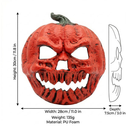🔥LAST DAY 50% OFF -The Evil Jack-O'-Lantern🎃 Premium Pumpkin Skull Horror Mask