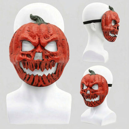 🔥LAST DAY 50% OFF -The Evil Jack-O'-Lantern🎃 Premium Pumpkin Skull Horror Mask