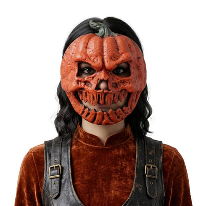 🔥LAST DAY 50% OFF -The Evil Jack-O'-Lantern🎃 Premium Pumpkin Skull Horror Mask