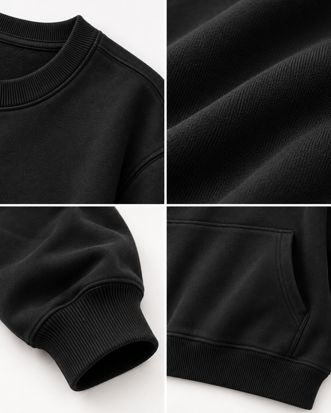 Women's Oversized Long Sleeve Crewneck Sweatshirt with Pocket