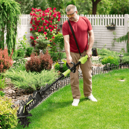 Achandise™ Multifunctional 2-in-1 Cordless Tiller & Cultivator with Telescopic Pole