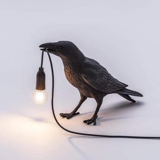 The Raven - Bird Lamp