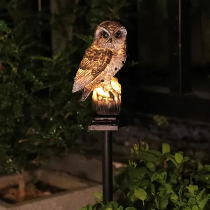 🎁 Last Day 50% OFF 🔥 Waterproof Solar Owl Light