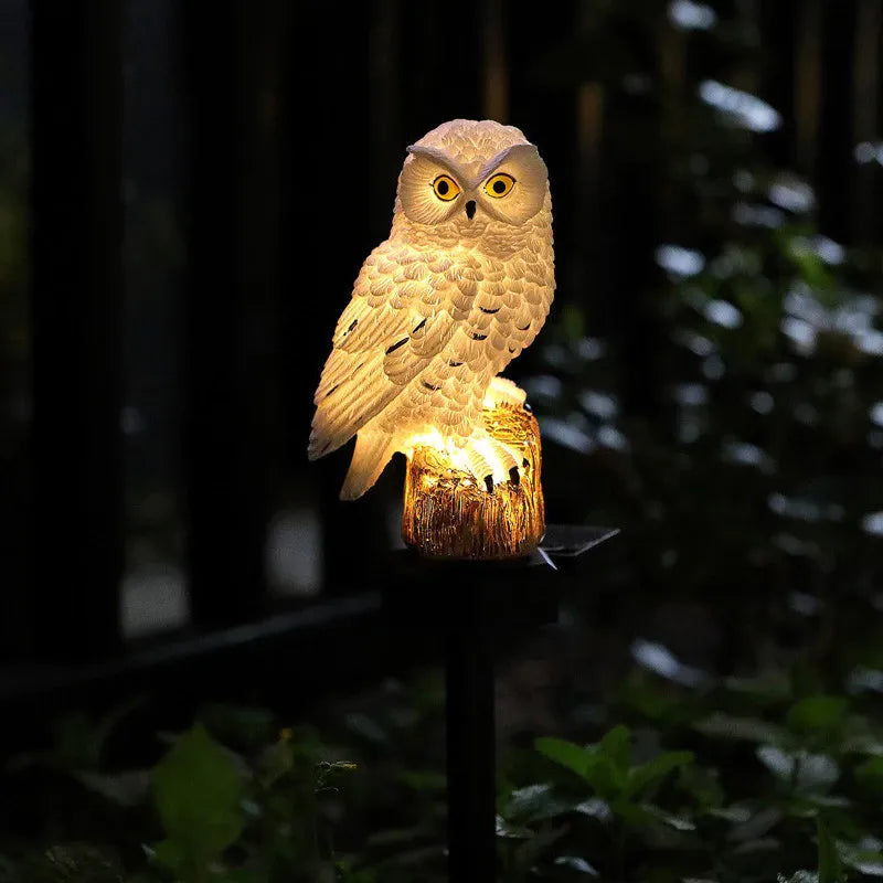 🎁 Last Day 50% OFF 🔥 Waterproof Solar Owl Light