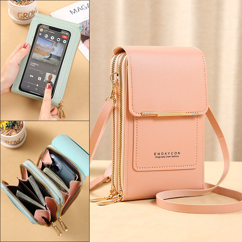 🔥Hot Sale 49% OFF -🎁Women's Touch Screen Mobile Phone Messenger bag🤩