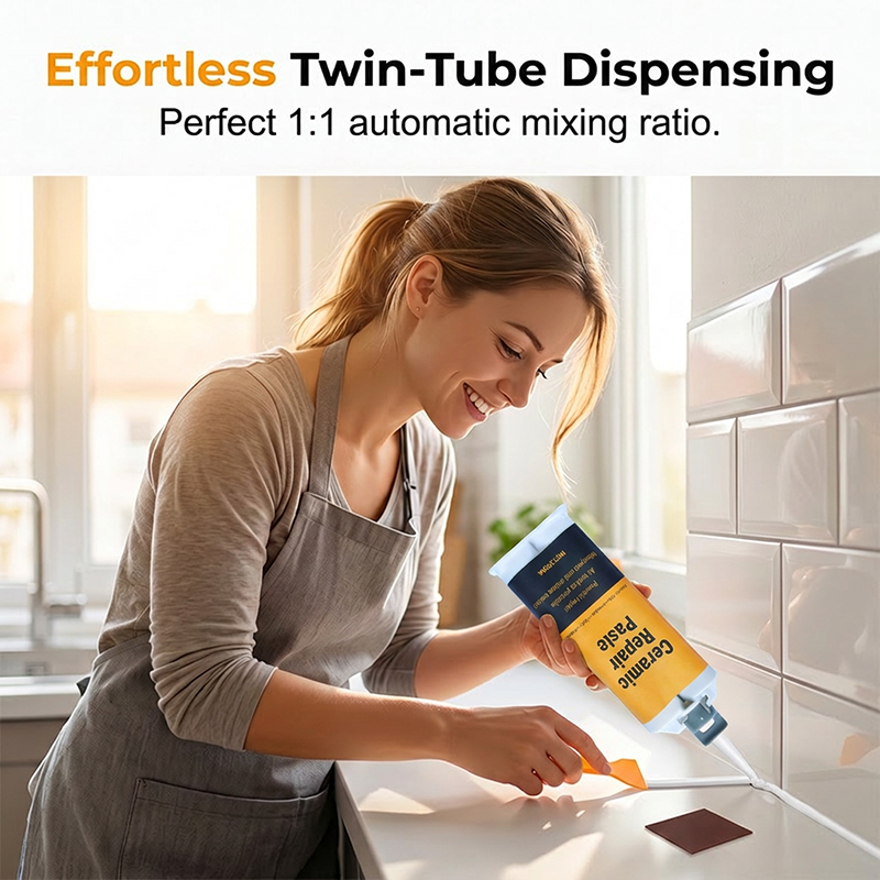 Twin tube 1 to 1 dispensing