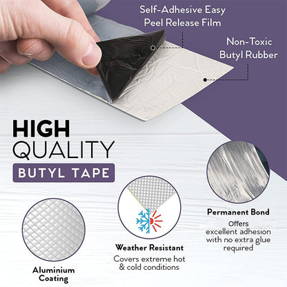 🛠️ Aluminum Foil Repair Tape – Multi-Size Seal ✨