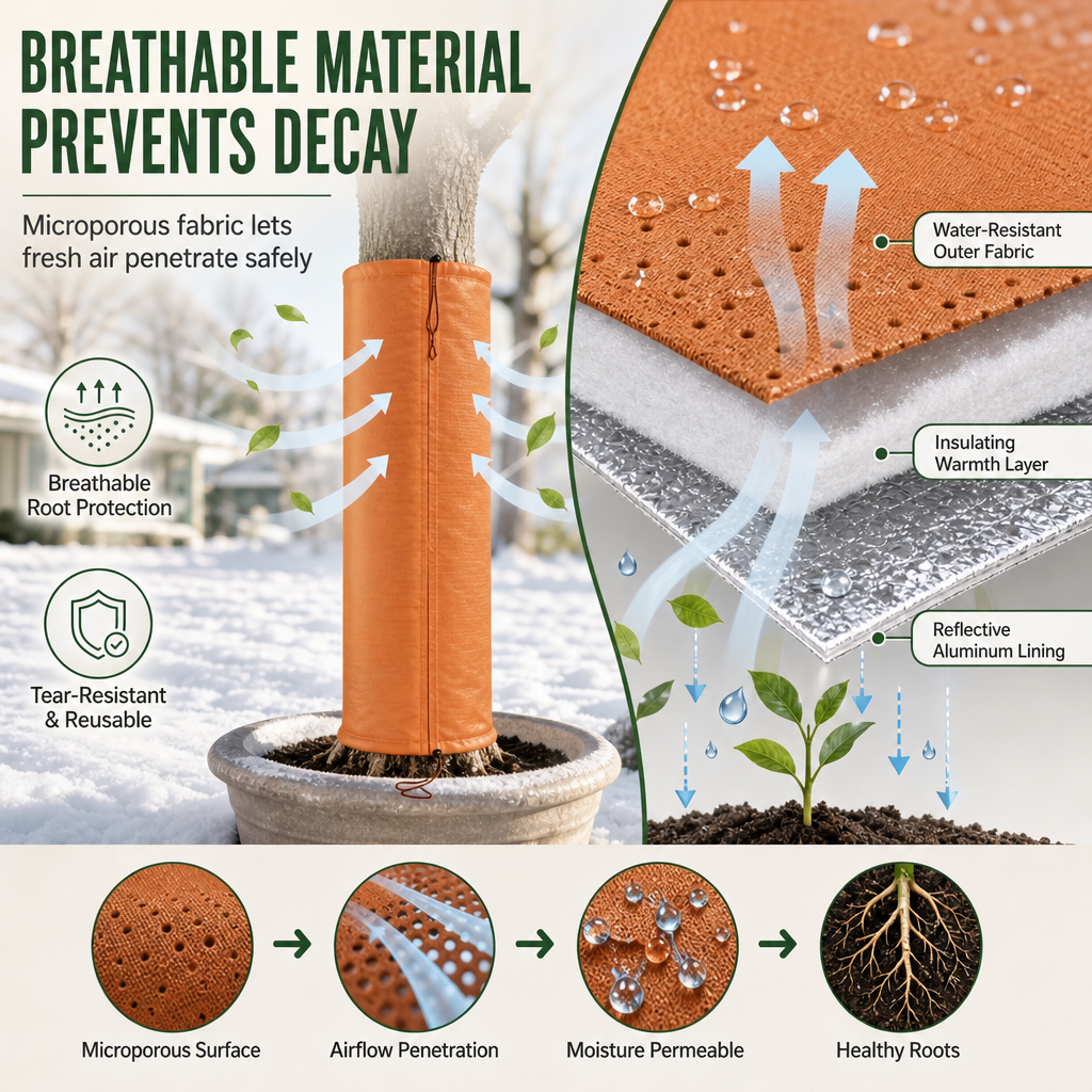 Adjustable winter plant cover