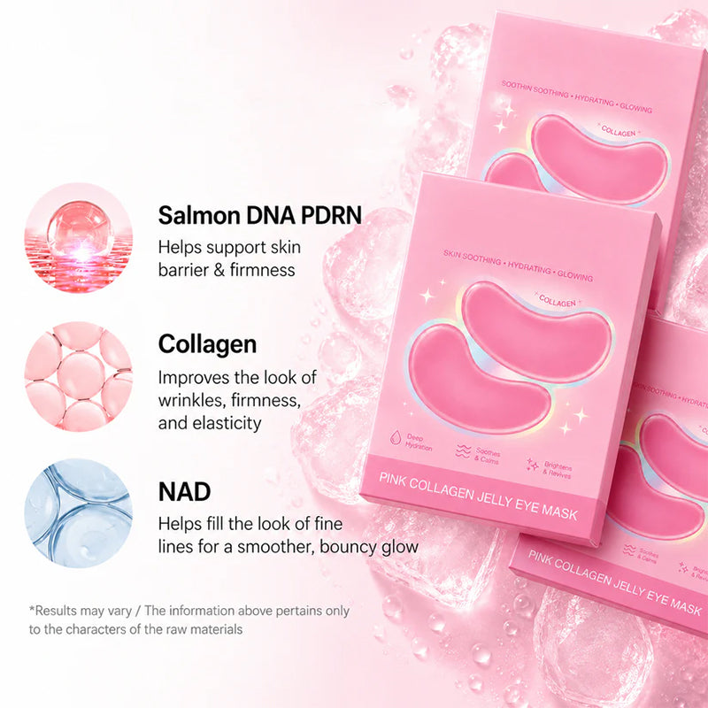 PDRN Pink Collagen Jelly Eye Mask