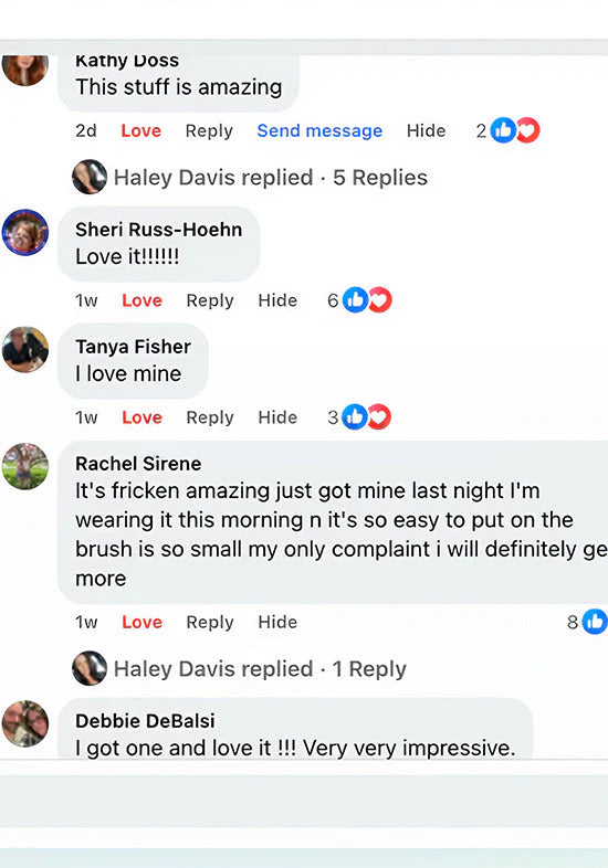 Original customer comment screenshot